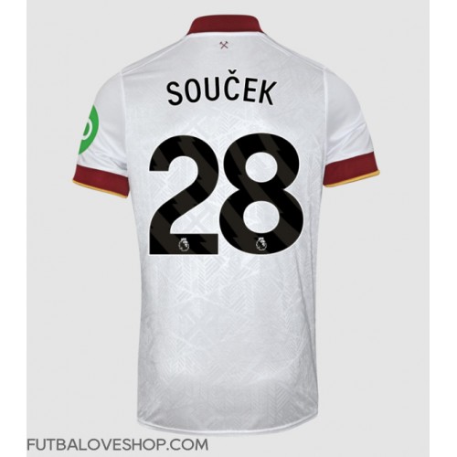 Dres West Ham United Tomas Soucek #28 Tretina 2024-25 Krátky Rukáv